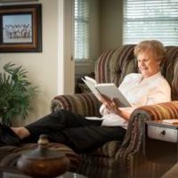 Resident happy with continuing care