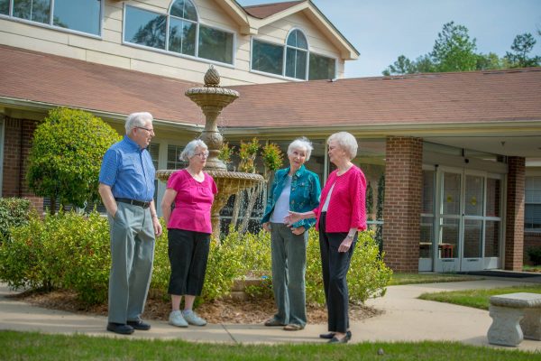 Parkway Village residents gather to visit