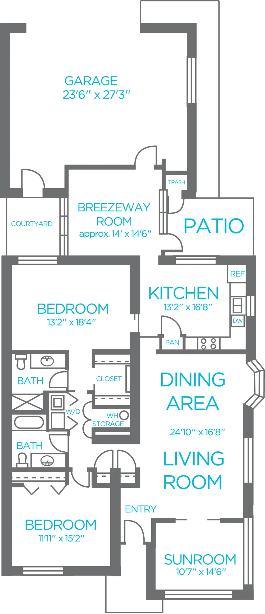 The Camellia floor plan