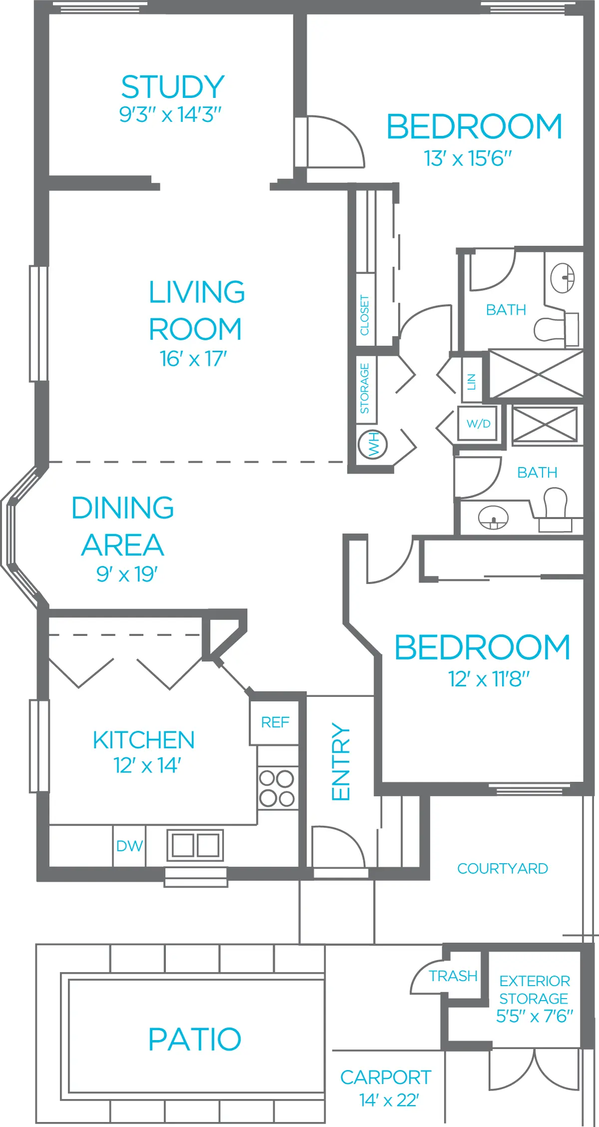 The Honeysuckle floor plan