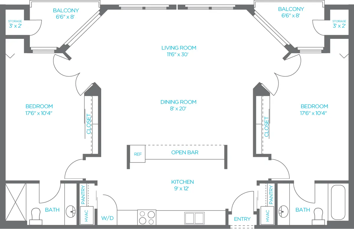 The Orchid floor plan