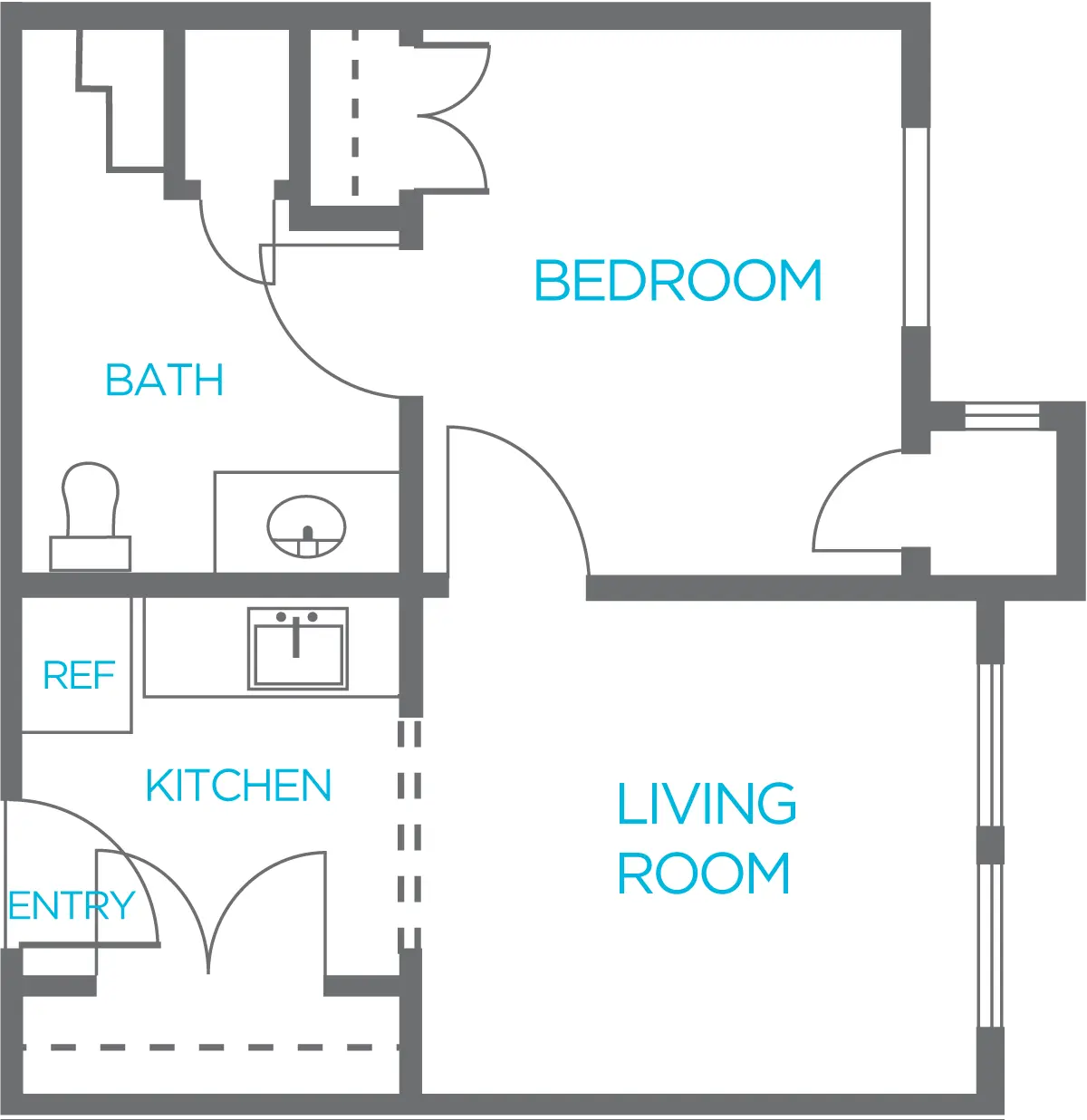 Memory Care floor plan