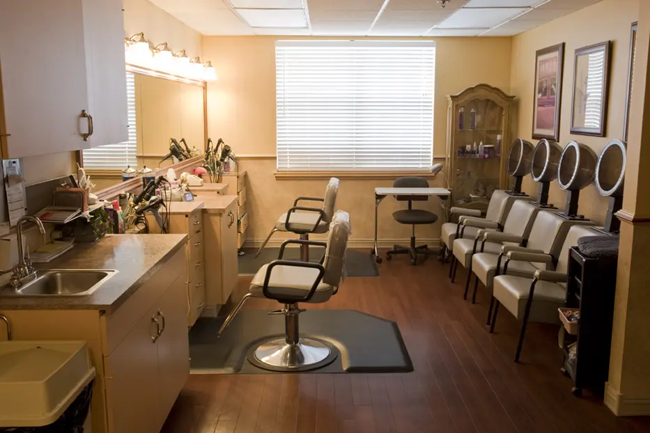 A hair salon